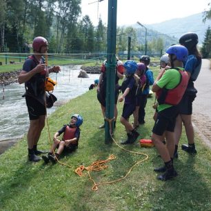 Letní vodácké soustředění na kanále v polské Wietržnici