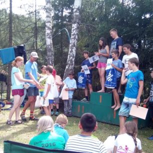 Děti v oddílu rády závodí nejen na ČPV