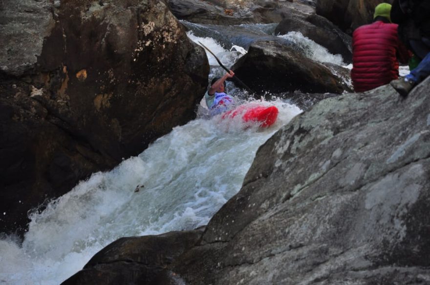 Nájezd prvním válečkem v Go Left