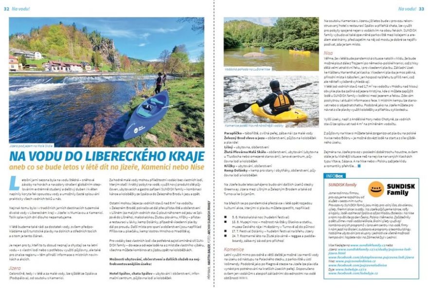 NA VODU do Libereckého kraje