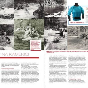 Začátky vodáckých závodů na Kamenici