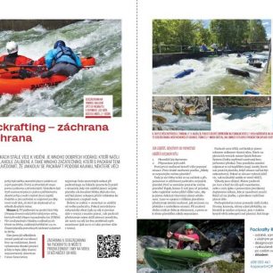 Jak na packrafting. Záchrana a sebezáchrana