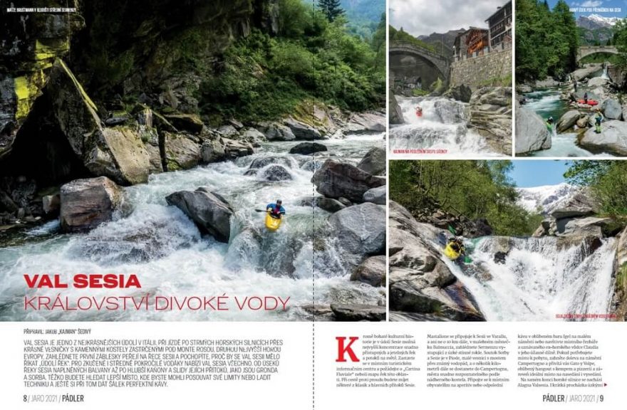 Val Sesia - království divoké vody