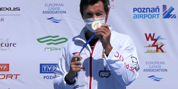 Česká výprava rychlostních kanoistů na mistrovství Evropy v Poznani získala tři medaile