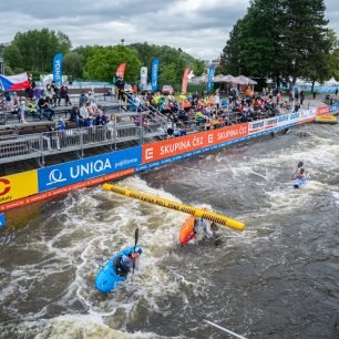 Světový pohár ve vodním slalomu Praha-Troja / F: Jan Homolka, kanoe.cz