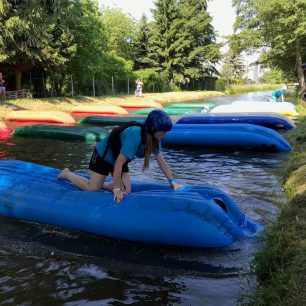 V blízkosti kempu se často děti vyřádí při školních výletech