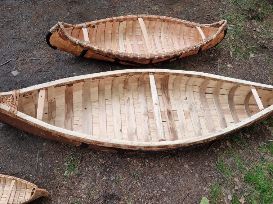 Březové kanoe
