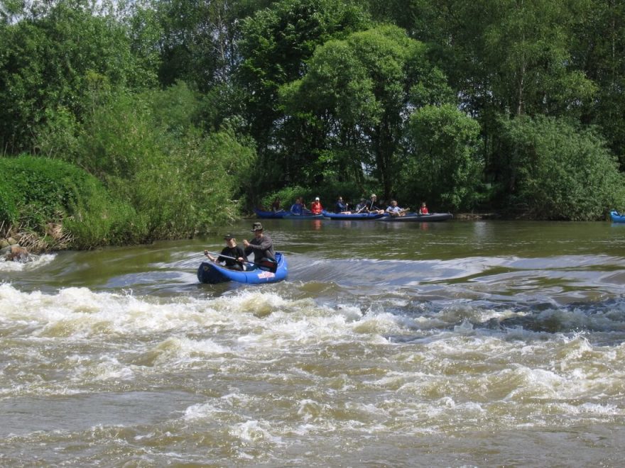 Kamenný stupeň je spíš taková větší peřej
