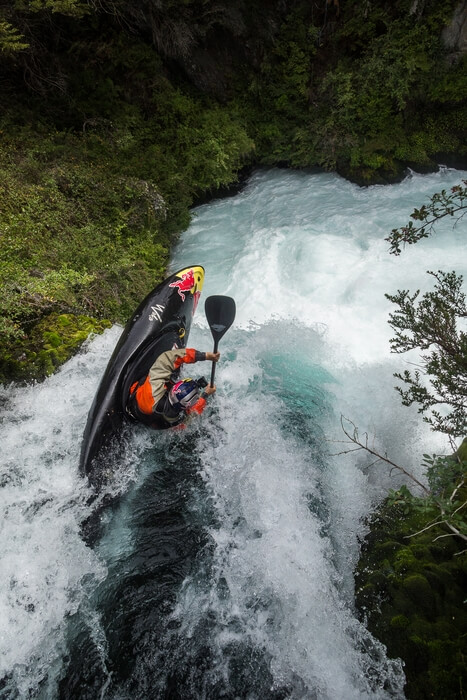 Další hrana, další vodopád, další den v životě Aniola Serrasolsese / F: archiv Aniol Serrasolses