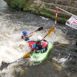 Někdy se závodníci mleli přímo ve válci