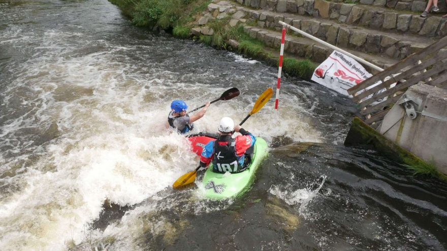 Někdy se závodníci mleli přímo ve válci