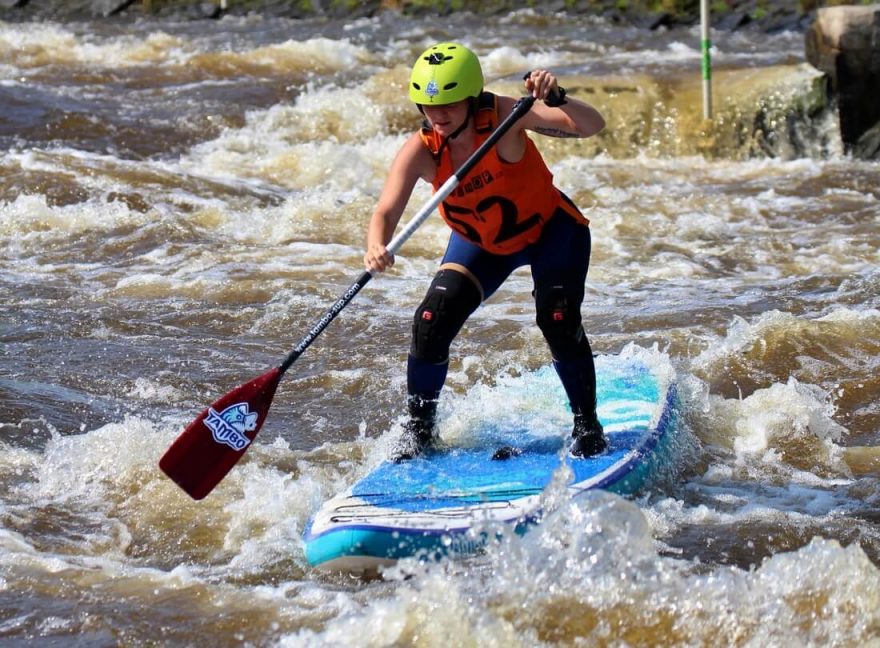 Větší plocha listu je vhodná spíš na divokou vodu