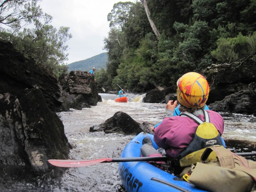 Klasické peřeje na Franklinu