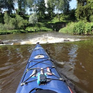 Tato malá peřej prověří řadu lodí.