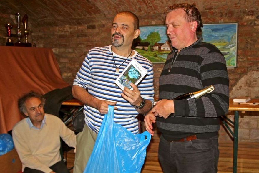 Pígo s Hafranem – trapsavcem a jedním z neúspěšnějších vodáckých autorů.