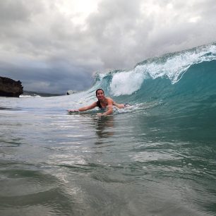 Vlny přímo před hotelem
