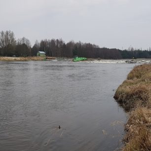 Jediný jez pod přehradou