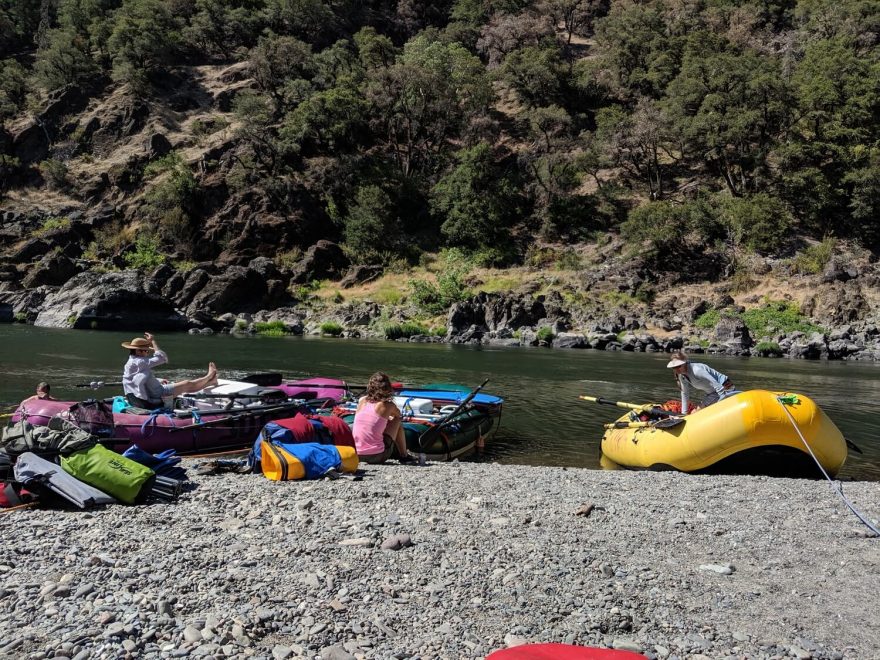 Pohodička před stavěním kempu