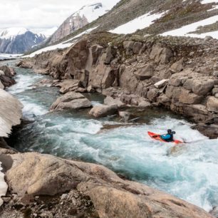 Z počátku je Glomåga spíš potok.