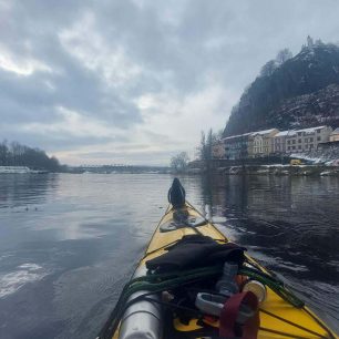 Děčín se zámkem a via ferratou na Pastýřskou stěnu.
