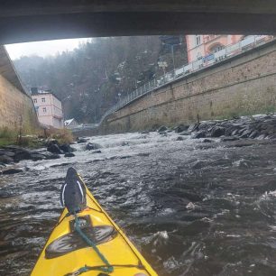 Konečná a vystupovat - Hřensko.