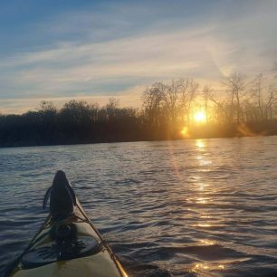 Romantika před Roudnicí nad Labem.