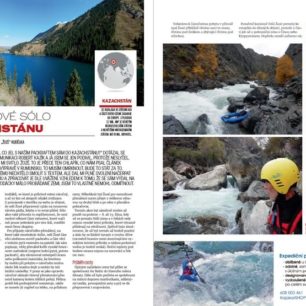 Kazachstán sólo na packraftu