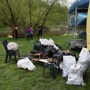 I přes každoroční čištění, se toho nasbírá vždy hodně.