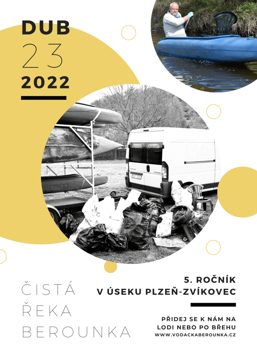 Čistá řeka Berounka 2022