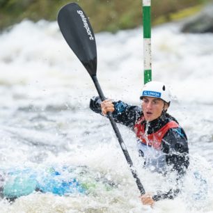V kajaku na MČR na Lipně.