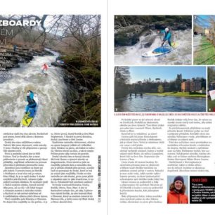 S paddleboardy ve Velké Británii.