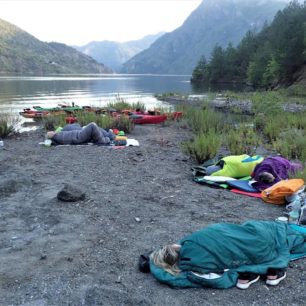 Přespání ve volném stylu.