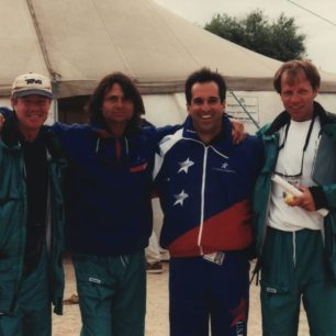 Z působení v týmu vodních slalomářů U.S.A.