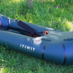 Packraft Itiwit 500 připraven k vyplutí
