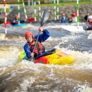 Z kurzu na kanále v Českém Vrbném.