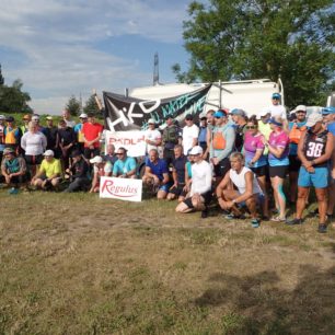 Předstartovní foto v Českých Budějovicích.