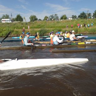 Pár vteřin do startu.