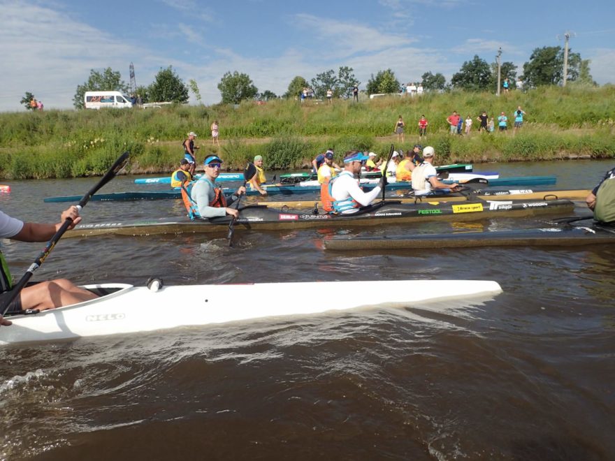 Pár vteřin do startu.