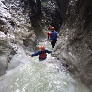 Brodíme, lozíme, užíváme si minikaňoning.