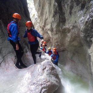 Brodíme, lozíme, užíváme si minikaňoning.