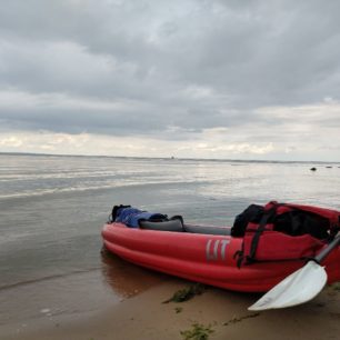 Zátiší na Štětínském zálivu před návštěvou policie.