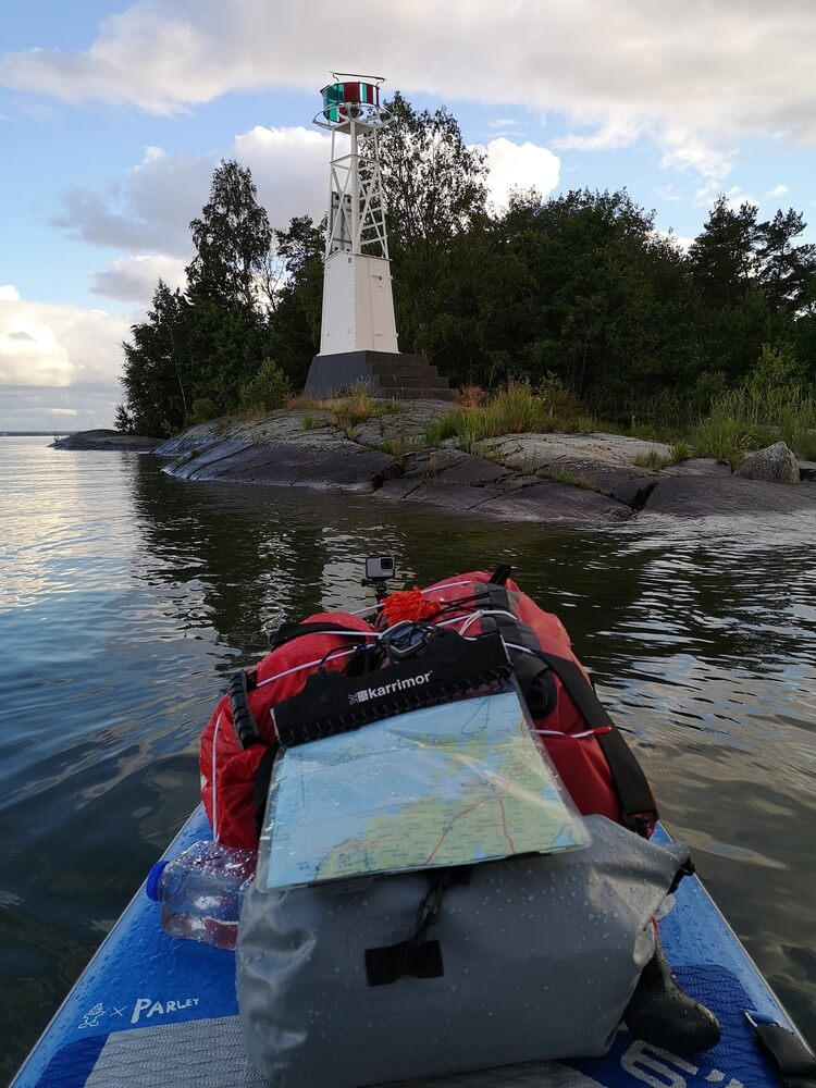 Navigační značky a majáky jsou tu jako na moři.