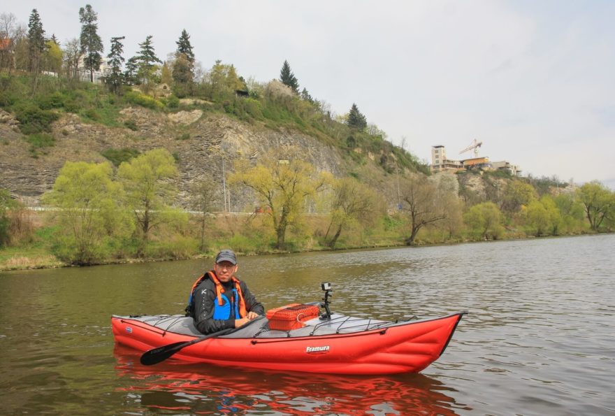 Skály na Barrandově.