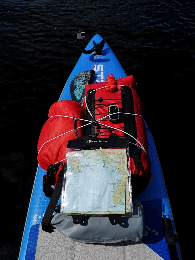 Svoboda sbalená do loďáku.