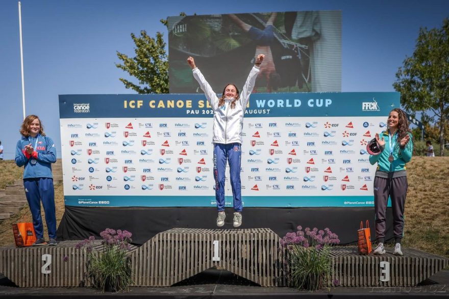 Gabriela Satková vyhrála poprvé v kariéře závod světového poháru.