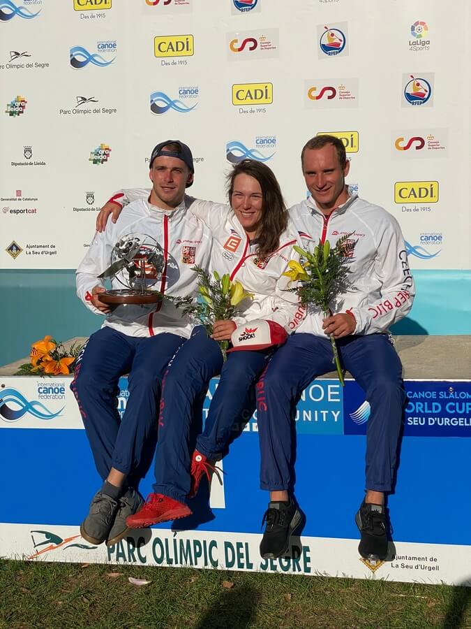 Vojtěch Heger, Tereza Fišerová, Vít Přindiš.