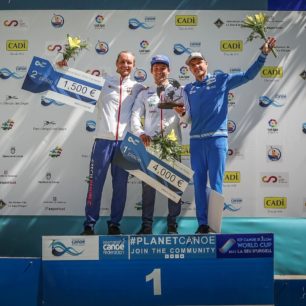 První a druhé místo pro český kajak v celkovém hodnocení SP.