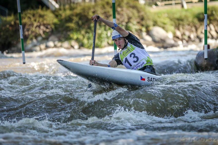 Gabriela Satková si dojela pro stříbrnou medaili. Zlatá jí unikla o vlásek.