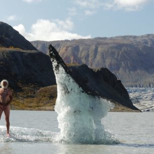 Že by setkání se zdější podobou sněžného muže?