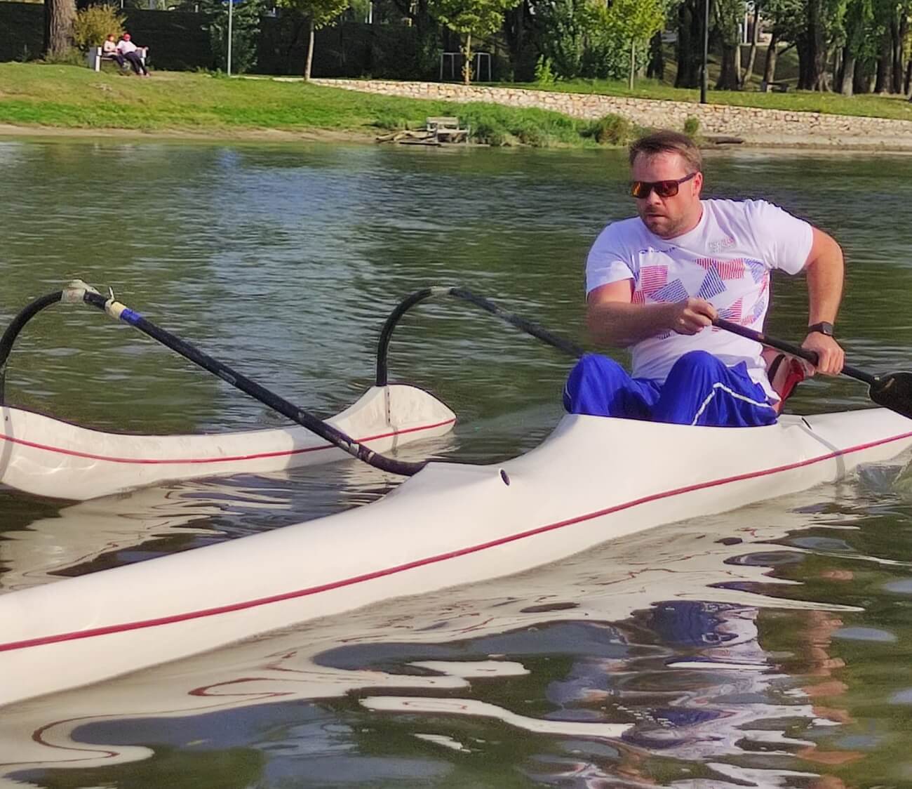 Na start prvního virtuálního světového poháru se postaví kajakář Jiří